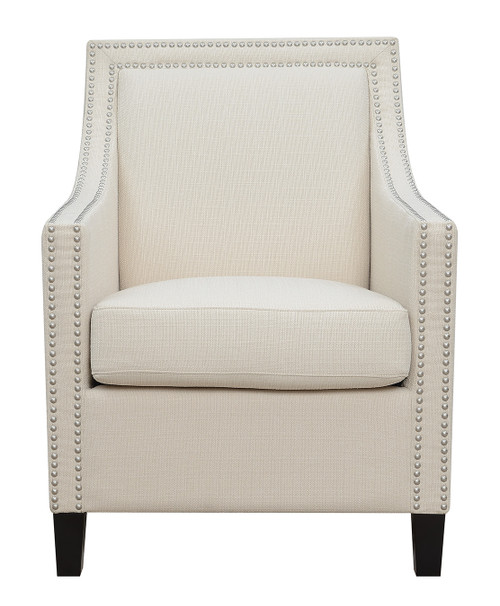 Beige Upholstered Accent Chair (379989)