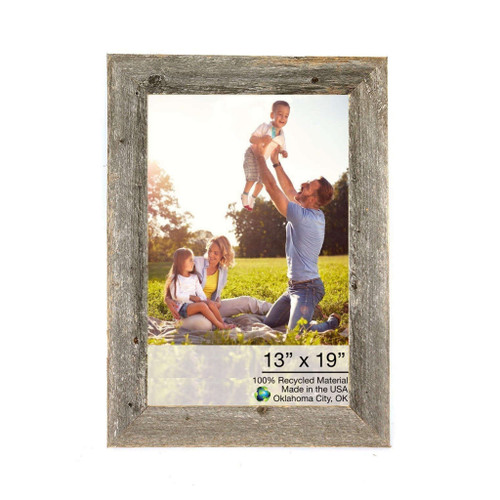 17"X22" Natural Weathered Grey Picture Frame (380369)