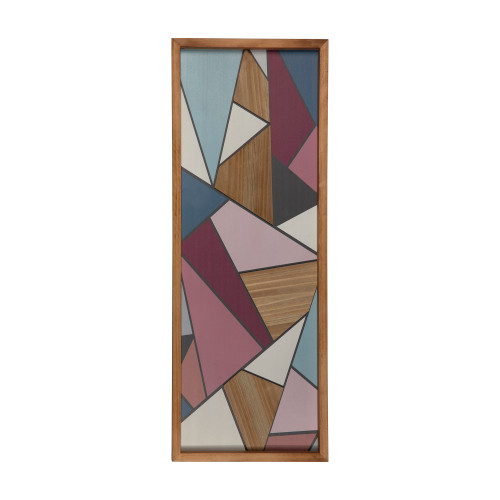 Stratton Home Decor Mid Century Abstract Panel Wall Art (380855)