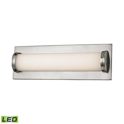 Barrie 1 Light Led Vanity In Matte Satin Nickel (BVL372-10-16M)