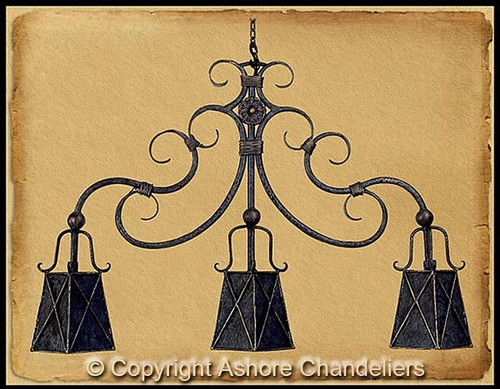 Cantonie Chandelier In Metal Finish (CH-9022)