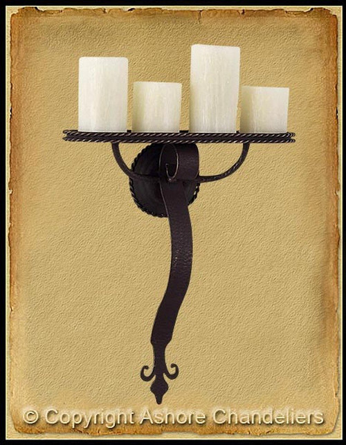 Sconce Lighting In Metal Finish (SC-835)