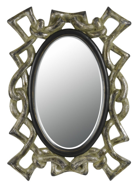 Popoli Rectangle Pu Frame Mirror W/ Beveled Glass (WA-2156MIR)