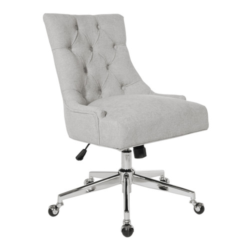Osp Home Furnishings Amelia Office Chair - Fog (AME26-E17)
