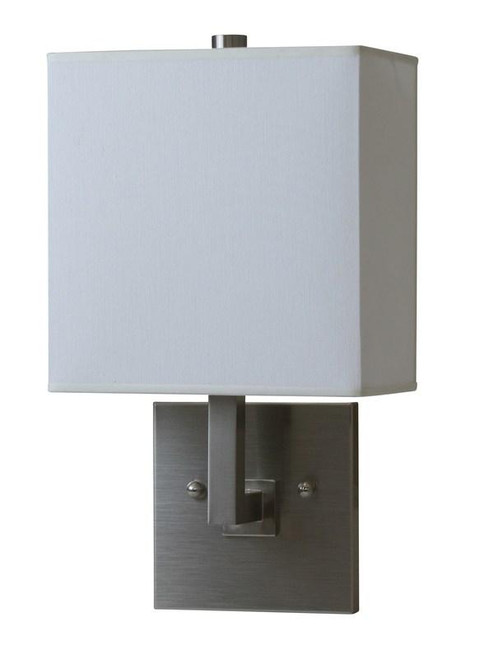 Direct Wire Ada Wall Sconce In Satin Nickel (WL631-SN)