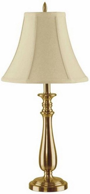 Restoration Antique Brass Metal Table Lamp (1159)