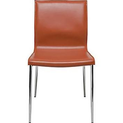 Orchre Leather Colter Dining Chair (HGAR404)