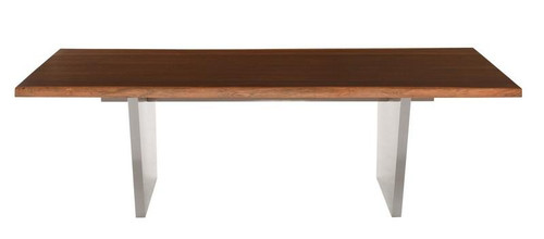 Aiden Dining Table - Seared/Silver (HGNA453)