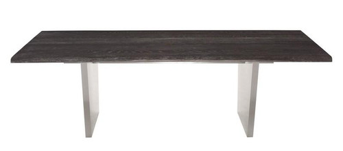 Aiden Dining Table - Oxidized Grey/Silver (HGNA456)