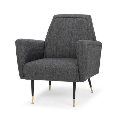Victor Occasional Chair - Shadow Grey/Black (HGSC300)