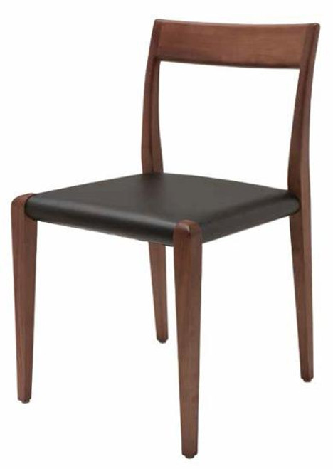 Black Wood Ameri Dining Chair (HGSD468)