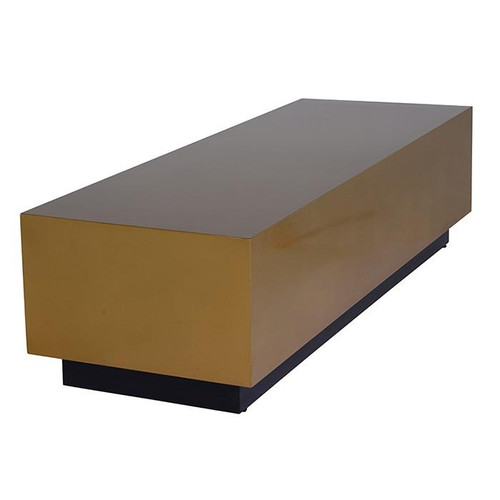 Asher Coffee Table - Gold/Black (HGSX419)