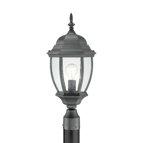 Covington 1-Light Outdoor Post Lantern Black (SL90107)