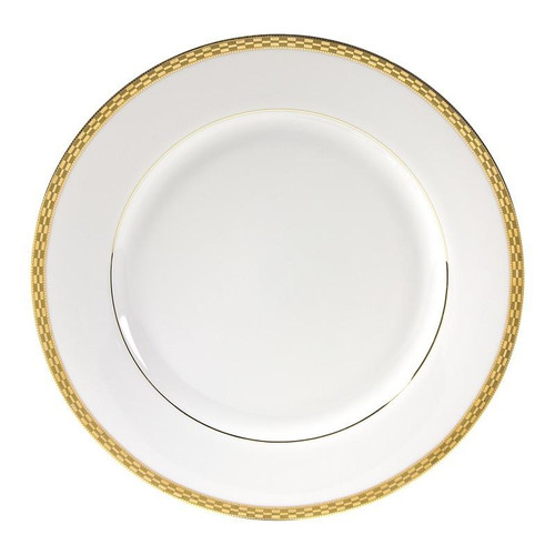 Athens 11.88" Gold Charger Plates-Pack Of 2 - (ATH-24G)