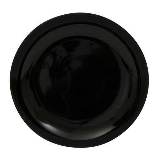 Black Coupe 12" Charger Plate- Pack Of 12 (BCP0024)