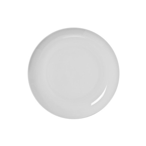 Royal Coupe White 9.13" Luncheon Plates- Pack Of 24 (RCP0008)
