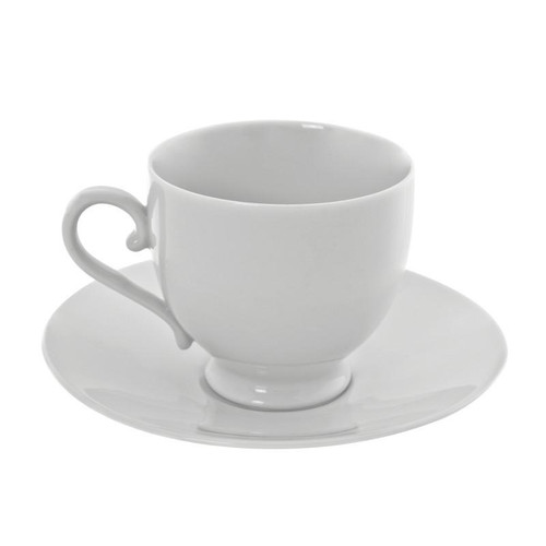 Royal White 8-Ounces Sophia Cup/Saucer- Pack Of 24 (RW0010)