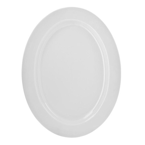 Royal White Oval Platter- Pack Of 12 Street (RW0022)