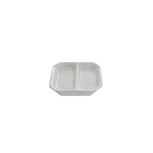 Whittier 3" Divided Sauce Dishes- Pack Of 24 (WTR-3DIV)