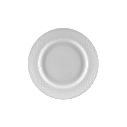 White Wicker 6.63" Bread & Butter Plates- Pack Of 24 (WW0005)
