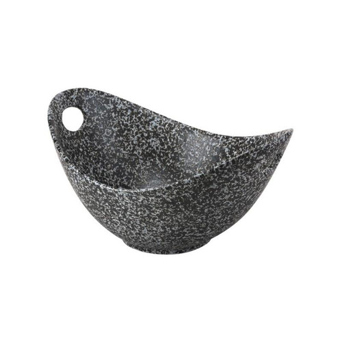 Whittier Curve Bowl With Cut-Outs, 7.75, Granite (Pack Of 18) By (WTR-8CUTOUTBWL-G)