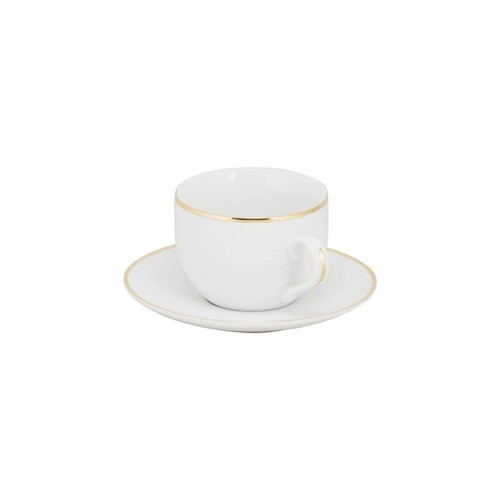 Coupe Gold Line Cup Saucer Cup 6 Oz., Saucer 5.75" (Pack Of 24) By (CPGL0009)