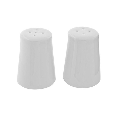 Classic White Salt & Pepper Set (Pack Of 12) By (RB0030)