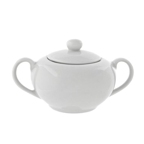 Classic White Classic White Covered Sugar Bowl 8 Oz. (Pack Of 6) By (RB0018)