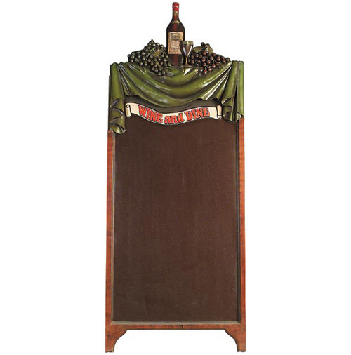 Wine & Dine Chalkboard With Stand (10016621)