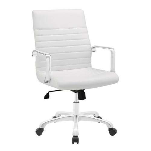 Finesse Mid Back Office Chair EEI-1534-WHI