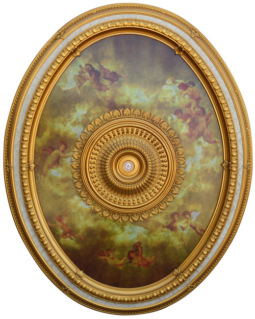 Sistine Oval Medallion Wall Decor (10715405)