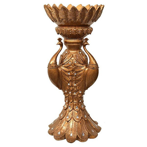 Copper Drizzle Swan Vase (11226005)