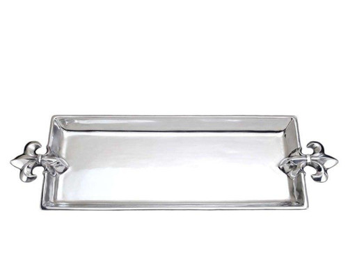 French Lily Oblong Tray (103578)