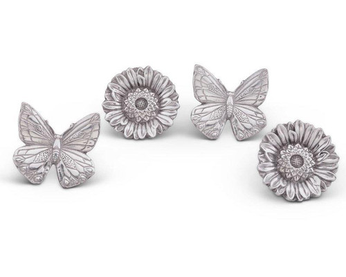 Butterfly And Flower Napkin Rings (115B12)