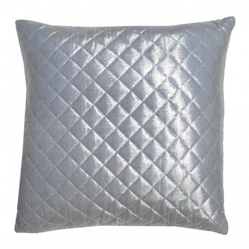 Mica Shiny Metallic Silver Pillow (MICA01J-SV)