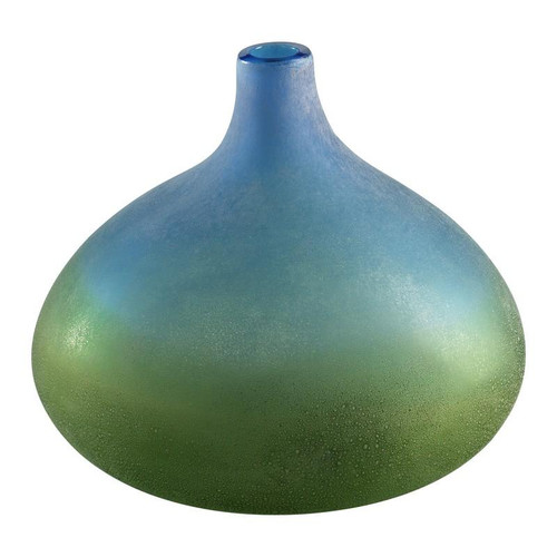 Small Vizio Blue And Green Vase 0 (1670)