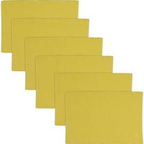 Snapdragon Ribbed Placemat Set Of 6 (Pack Of 7) (COS32865)