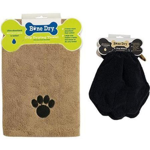 Black Microfiber Embroidered Towel & Set Of 2 (Pack Of 8) (COS31276)