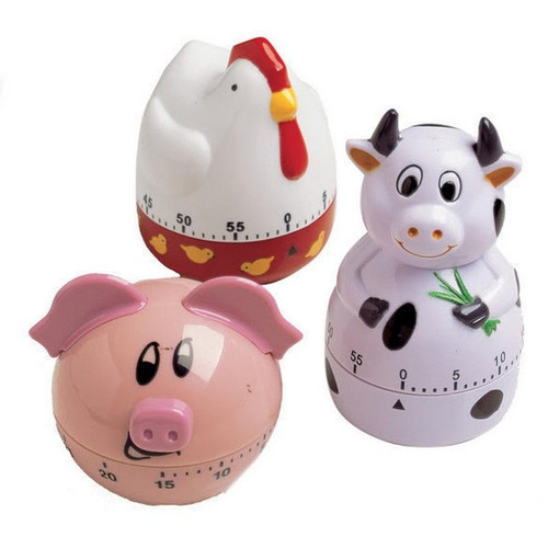 Farm Animals Kitchen Timers (Pack Of 37) (321646)