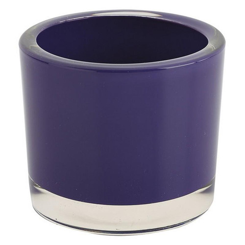 Purple Glass Candle Holder (Pack Of 29) (28639)