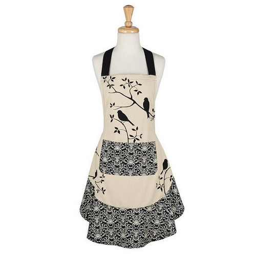 For The Birds Ruffled Apron (Pack Of 8) (28289)