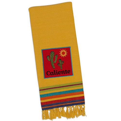 Caliente Embellished Dishtowel (Pack Of 27) (28071)