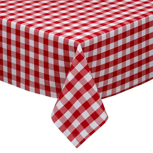 Tango & White Checkers Tablecloth (Pack Of 8) (27913)