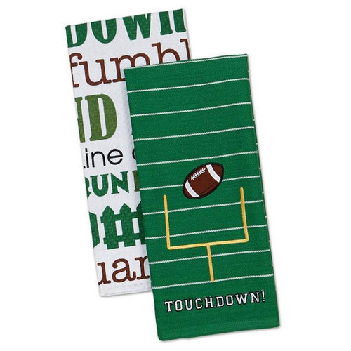 Touchdown! Dishtowels - Set Of 2 (Pack Of 16) (27760)