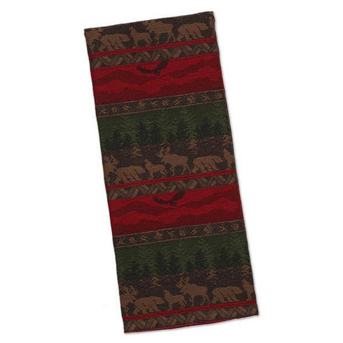 Wilderness Stripe Jacquard Dishtowel (Pack Of 34) (27318)