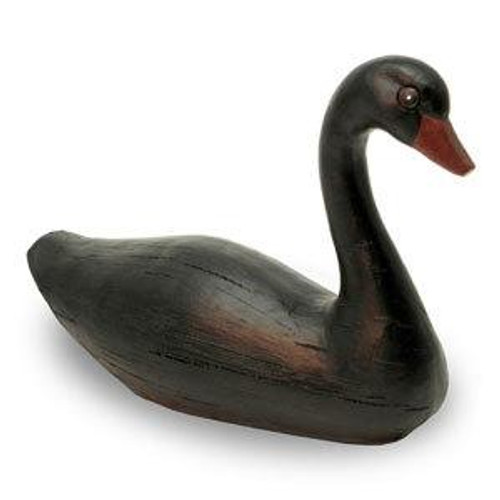 6.5X5" Small Black Swan (Pack Of 11) (60412)