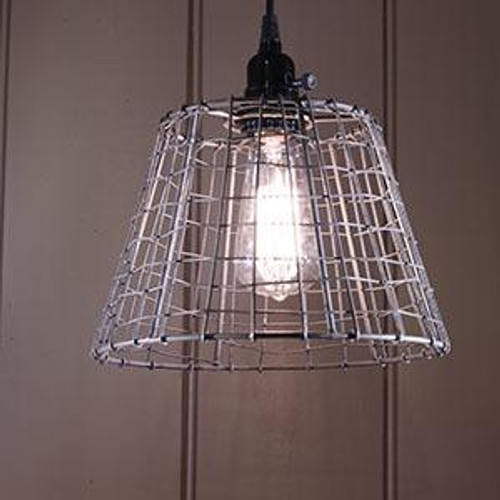 9.75X9.5" Small Wire Basket Light (Pack Of 2) (80842)