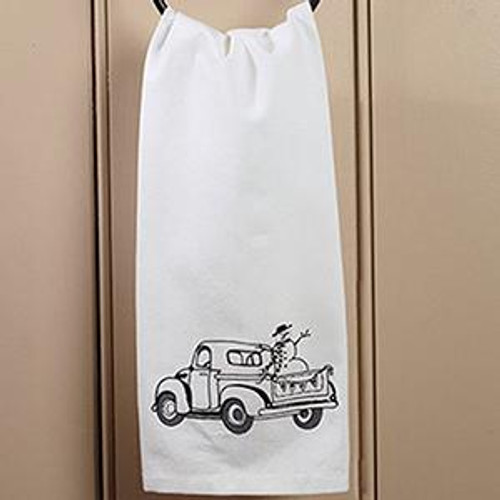 19X28" Snowman/Truck Towel (Pack Of 10) (82757)