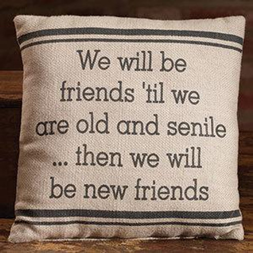 8X8" Small Friends Pillow (Pack Of 13) (89302)