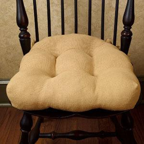 16X16" Cotton Burlap Chair Pad (Pack Of 5) (93855)